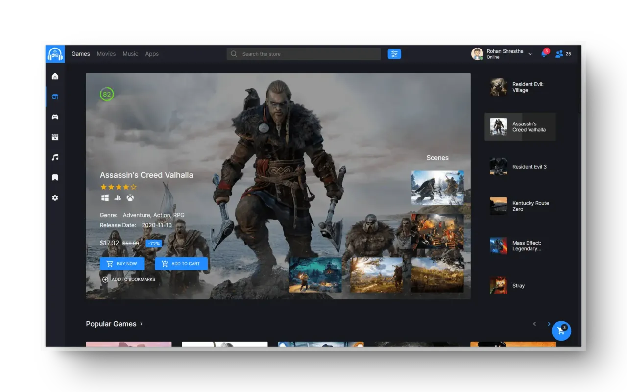 Game Store Project
